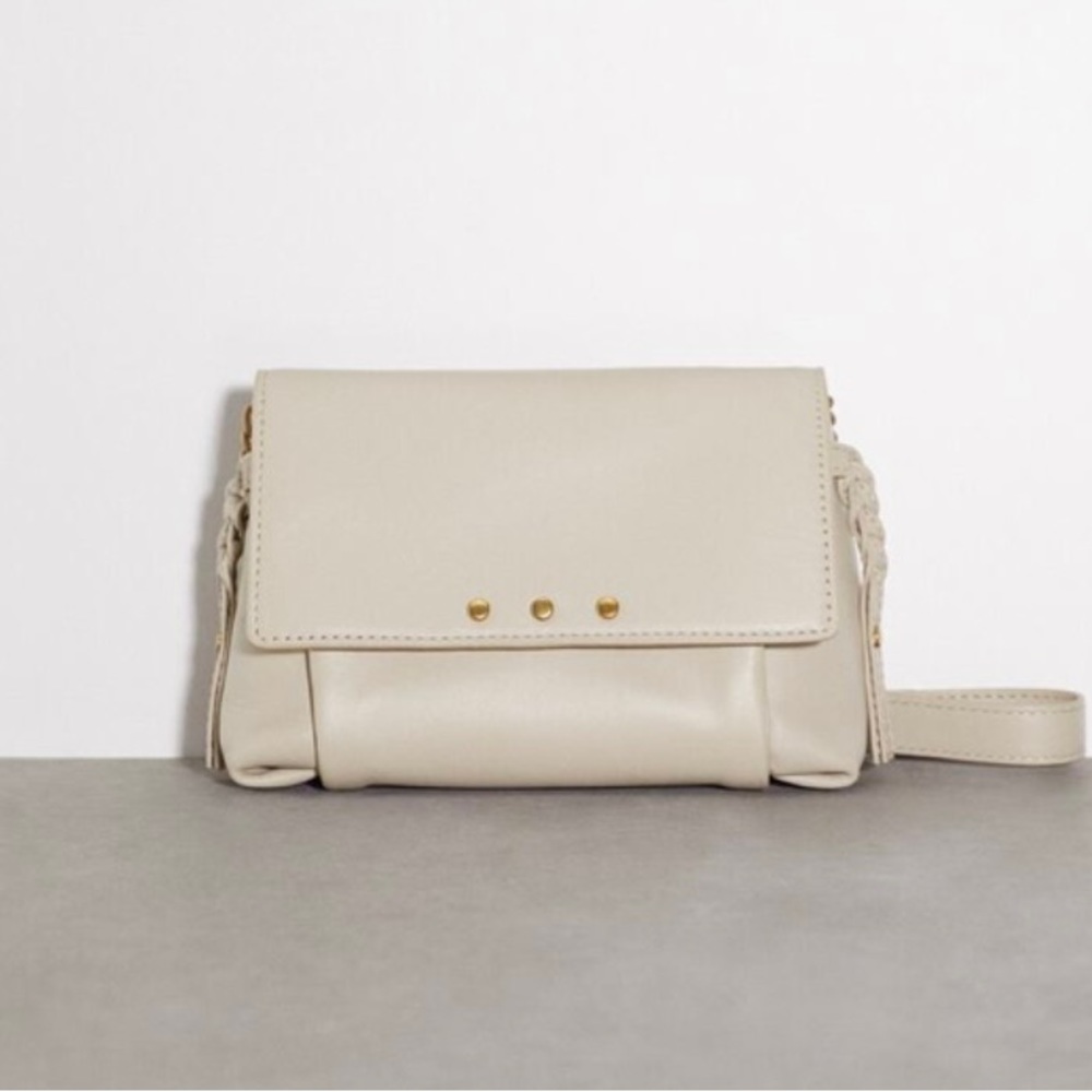 NWT Zara Leather Pocket Crossbody Bag